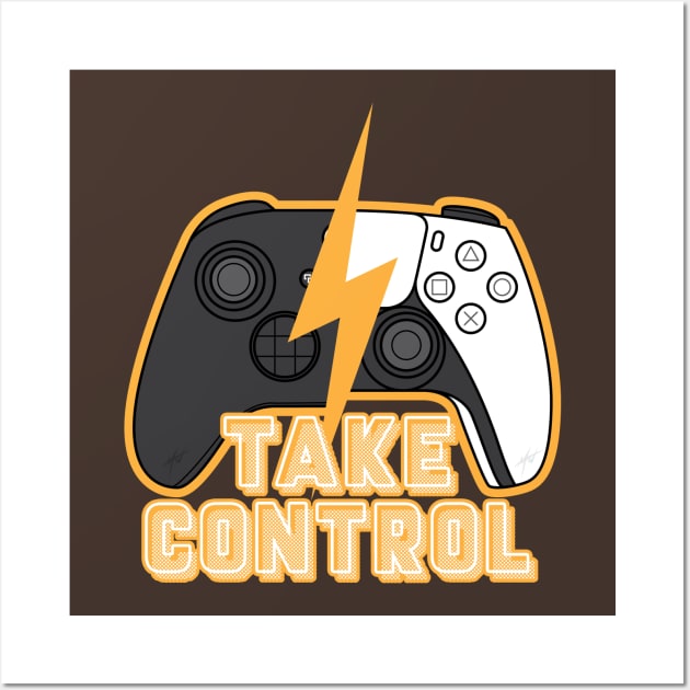 Take Control Wall Art by LArts